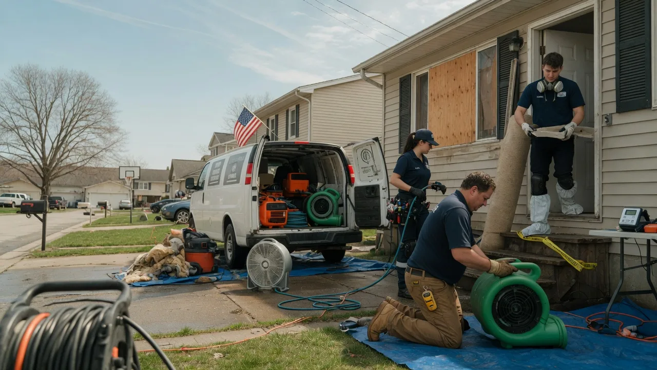 Water Damage Restoration in Gilman, WI near me